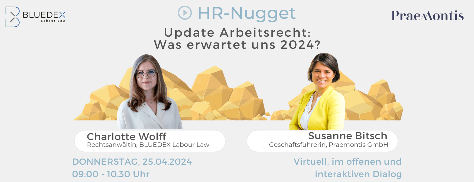 HR-Nugget: Update Arbeitsrecht