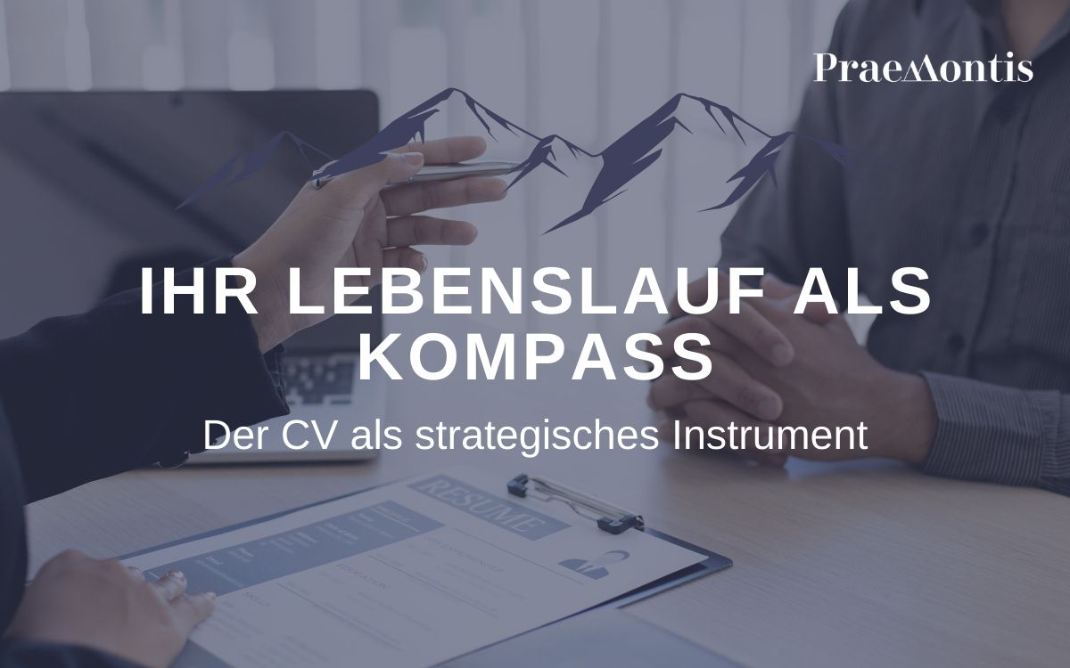 Lebenslauf als Kommpass