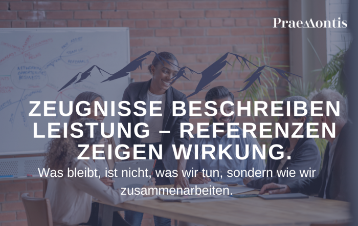 Arbeitszeugnisse sind Standard. Referenzen schaffen Vertrauen. Warum persönliche Empfehlungen im Bewerbungsprozess zum entscheidenden Vorteil werden können.