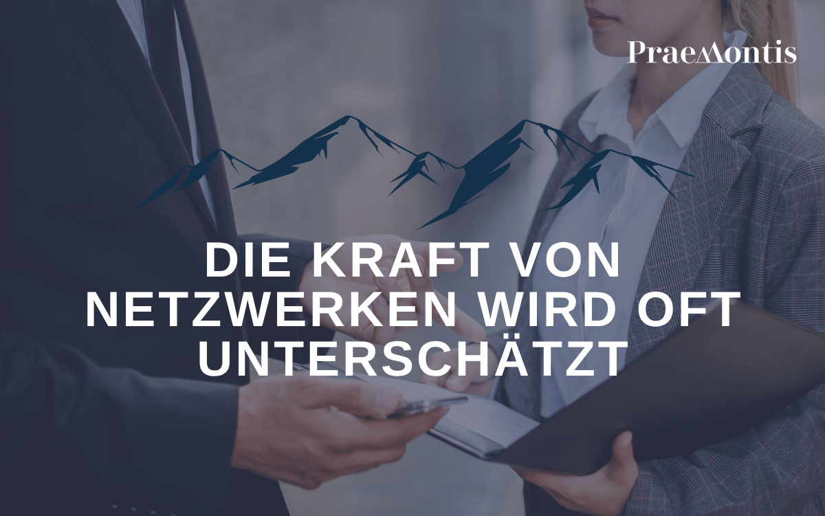 Die Kraft von Netzwerken wird oft unterschätzt